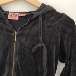 Juicy Couture Velour Grey jacket.